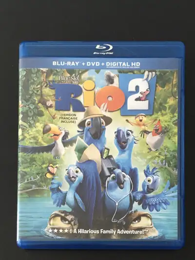 RIO 2 Blu Ray, View more