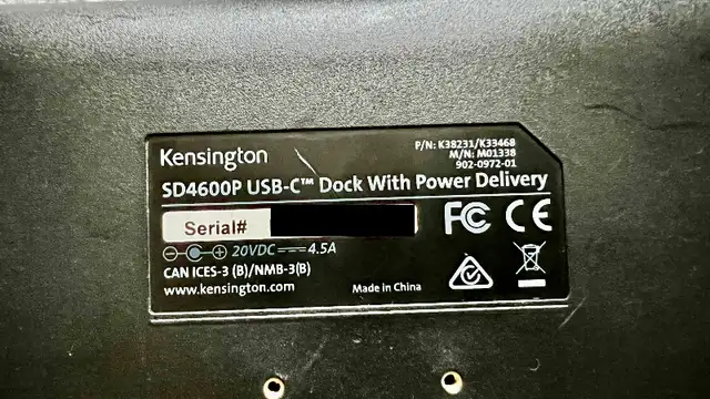 Kensington USB-C docking station; power delivery in Laptop Accessories in Oakville / Halton Region - Image 5