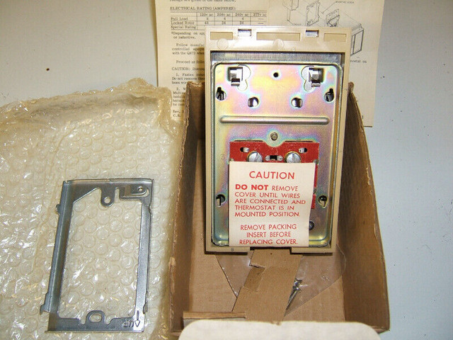 BRAND NEW HONEYWELL TRADELINE THERMOSTAT #T6514-1467 in Other Business & Industrial in Sault Ste. Marie - Image 3