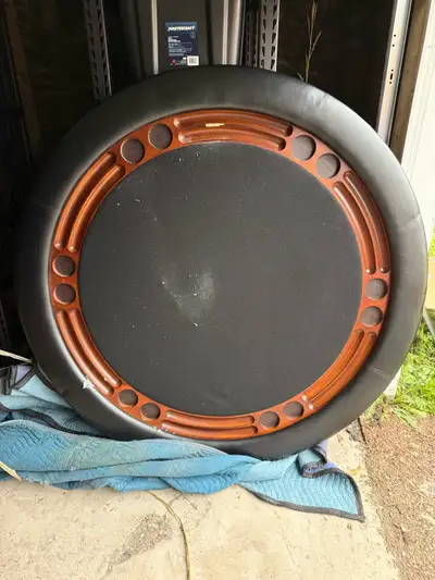Used, in decent condition. Some scratches. Comes with five chairs. Chairs are in great condition, ex...