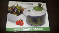 New Cuisinart Mini Salad Spinner $15