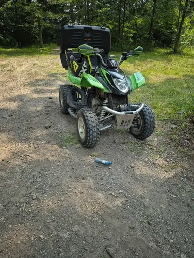 2008 Arctic Cat Dvx 250! Front, nutreal, reverse Nerf bars Custom Rear rack Hard case Rear storage F...