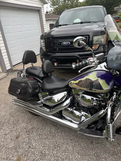 Very clean bike low km so many extra and taken care of always stored inside through winter. $10,000