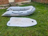 Dinghy Watercraft Mercury inflatable Boat Tender W three Pumps