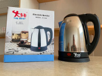 New Electrical Cordless Stainless Steel Kettle