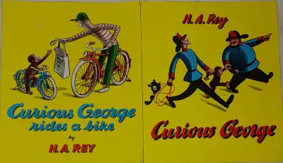 Curious George & Rides a Bike Books, View more