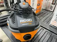 New Ridgid 4 Gallon Portable Wet/Dry Vac