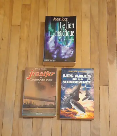 6 livres/$1. chacun. Anne Rice: LE LIEN MALÉFIQUE. Etc., View more