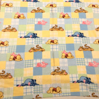 Winnie the Pooh Disney Fleece Fabric 60.5 x 55.5 Inch Poohs Day