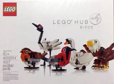 LEGO Rare 2014 Employee Exclusive - HUB Birds 4002014 - UNOPENED, View more