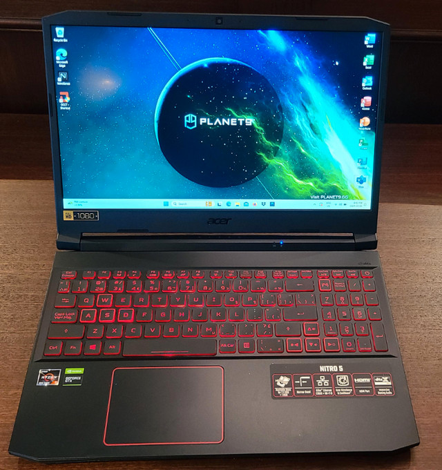 Acer Nitro 5 AN515-44 Gaming Laptop Computer R5-16GB-512GB in Laptops in Barrie