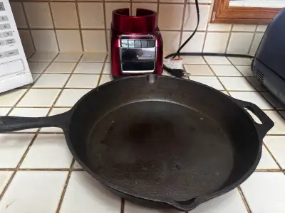 Cast Iron Frying Pan, View more