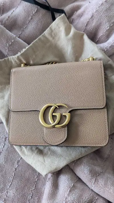 Gucci Nude GG -Style Shoulder/Crossbody Bag, View more