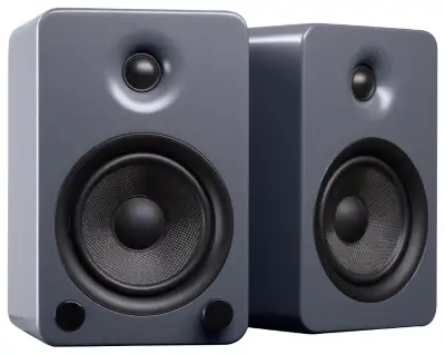 Kanto - YU5 80W 2-Way Bookshelf Speakers (Pair) - Matte Gray, View more