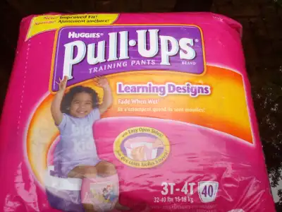 36 couches PULL UPS pour fille 3T 4T Training pants, View more