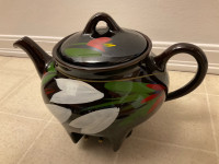 1960’s.*ELECTRIC* TEAPOT - VERY RARE-    Dripless, Hand Painted 