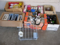 KITCHEN SUPPLIES-7 BOXES-OFFERS FOR ALL-TOO MUCH TO LIST!