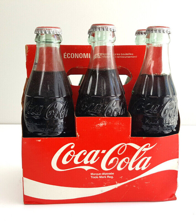 1950's Replica  Coca-Cola 6 Pack 6.5 OZ Bottles in Arts & Collectibles in City of Toronto