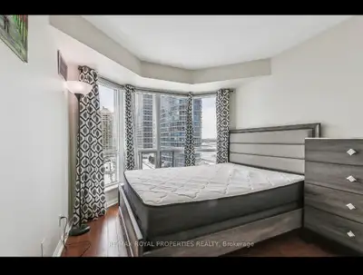 Fully furnished private room in a 2‑bed 2‑bath high‑rise condo, available April 1, 2026. You get you...