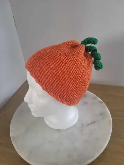 Pumpkin Beanie Hat, View more