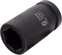 Sunex 1 Inch Drive, 33mm Deep Impact Socket, Cr-Mo Steel