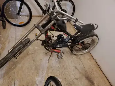 chopper stingray running gas engine, View more