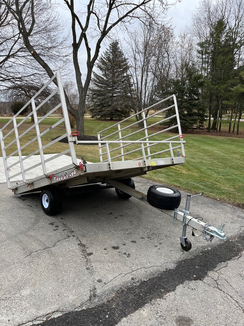 2008 triton aluminum trailer Cargo & Utility Trailers Mississauga