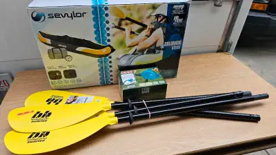 NEW Inflatable 2 person Kayak Sevylor Colorado The Colorado™ combines an extraordinary mix of maneuv...