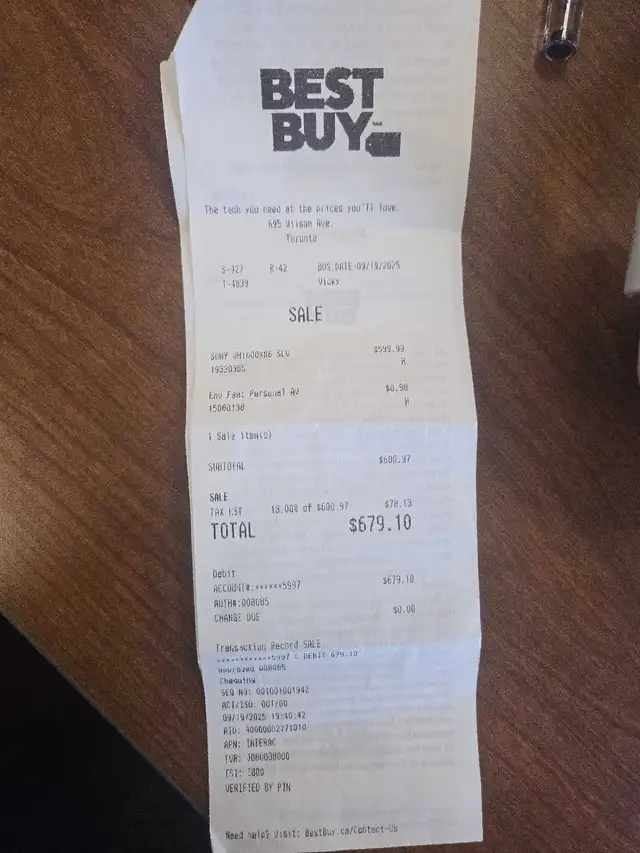 Selling brand new Sony XM6 for unbeatable price in Headphones in City of Toronto - Image 3