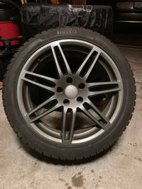 Winter Tires and Rims for an Audi S4, year 2010