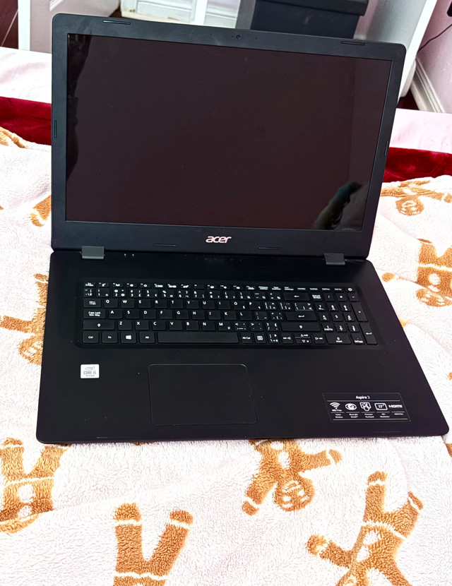 Acer Aspire 3 17.3” Laptop – Core i5 10th Gen, Black in Laptops in City of Toronto - Image 3