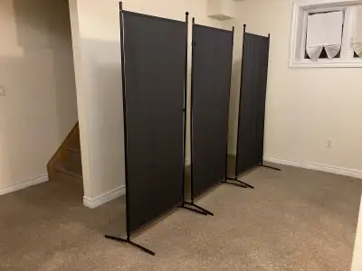 Room divider 3 panels, View more