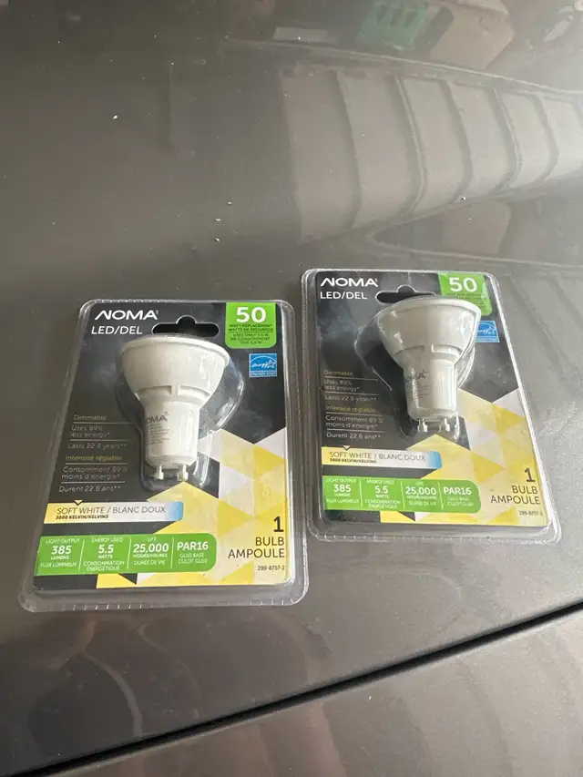 Noma LED Light Bulbs (2-pack) in Electrical in Ottawa - Image 2
