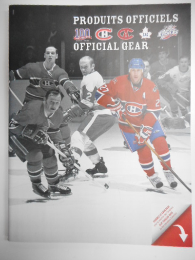 2009-2019 PRODUITS OFFICIEL DES CANADIENS DE MONTREAL CENTENAIRE, View more