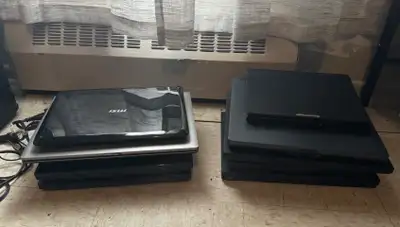 Selling these laptops as a lot (parts, repair, etc). Shoot me an offer, first come first serve.
