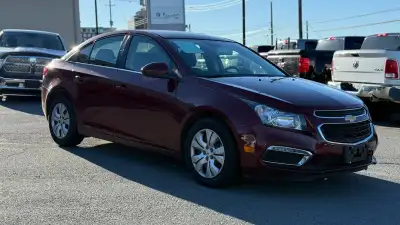Great little car - gas sipper! 15 cruze - low km - fresh safety 224 wyse road