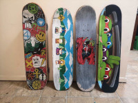 Custom Painted Skateboards