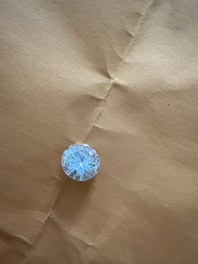 100% authentic Charles & Colvard 2 carat Moissanite with warranty and authenticity certification. It...