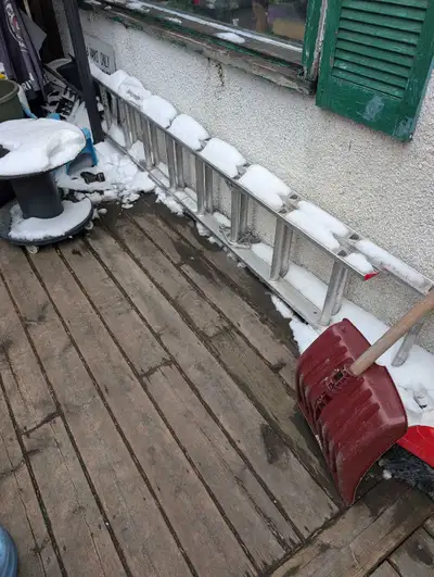 16 foot extension ladder great shape $60 , View more