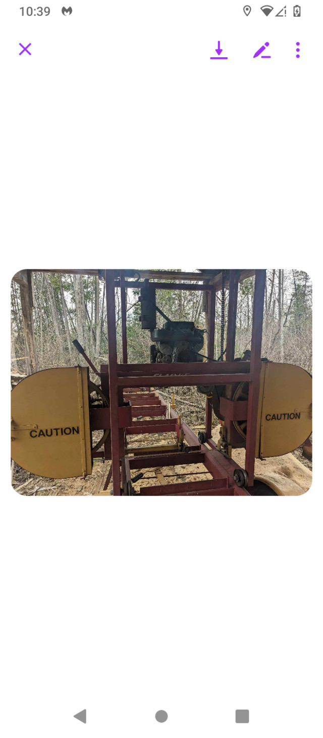 Clarke 100 Heavy Duty Portable Sawmill in Other in Peterborough