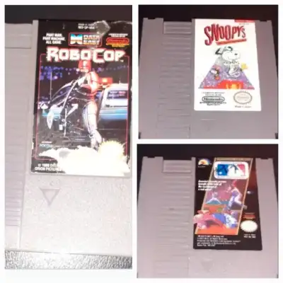 Original Nintendo Games. 3 NES Games for $30, View more