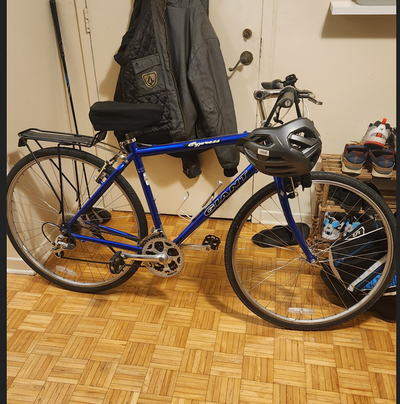 Hybrid Bike + Helmet + Accessories – Good Condition – $120, View more