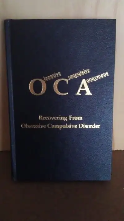 Obsessive Compulsive Anonymous: Recovering from OCD, rare 1990 hardcover, no tears, rips, notes, saw...