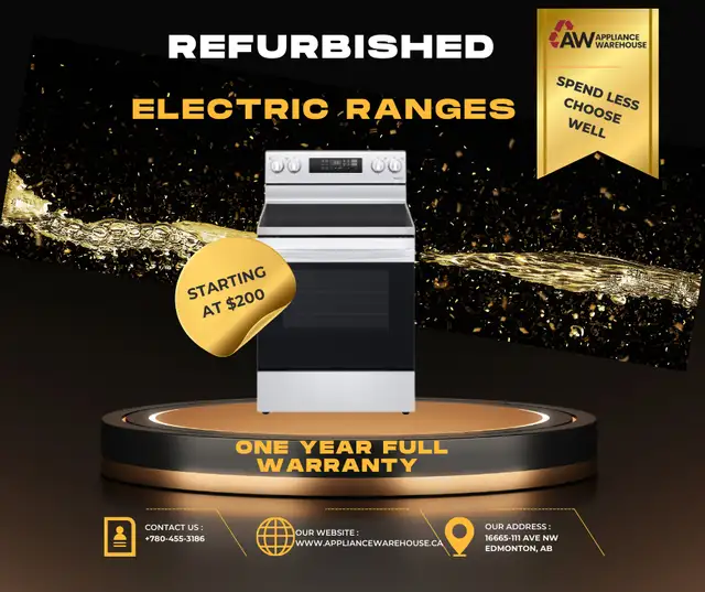 REFURBISHED RANGES $299 !!! ONE YEAR FULL WARRANTY!!63005667363457121