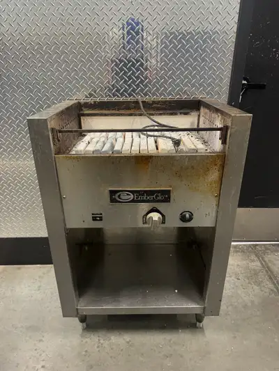 EmberGlo Commercial Gas / Grill for Sale Heavy-duty EmberGlo commercial grill/charbroiler available...