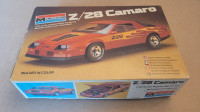 Vintage Monogram Z/28 Camaro 1/32 #2004 1981 Plastic Model Kit