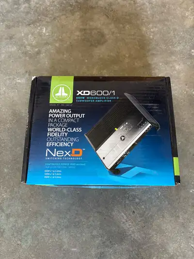 JL Audio 600W Amplifier, View more