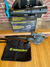 Yardworks Leaf Blower & Vacuum Set