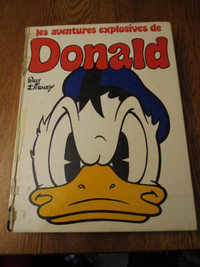Livre "Les aventures explosives de Donald" Walt Disney