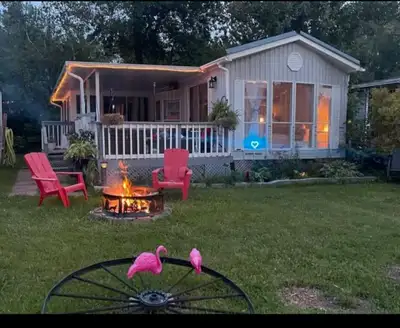 Stunning Lake front Cottager SERIOUS BUYERS ONLY … This is a well-loved 2 Bedroom plus 1, Home away...